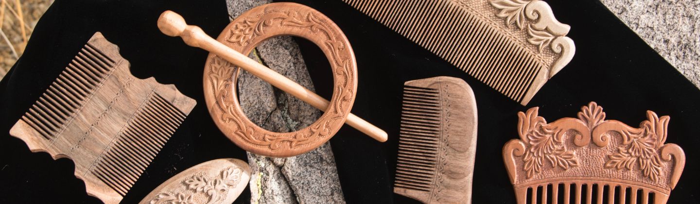 Wood combs discount