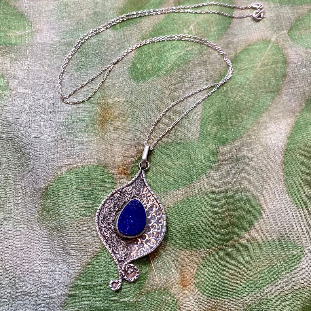 Parvina Silver Necklace Tajikistan