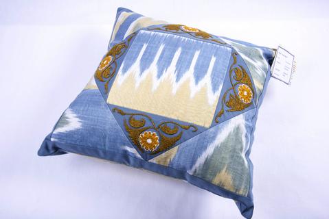 Suzani Pillow Cover from Tajikistan
