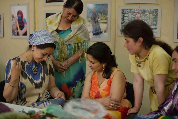 Munira Akilova:  Artist, Designer, Teacher, Community Leader