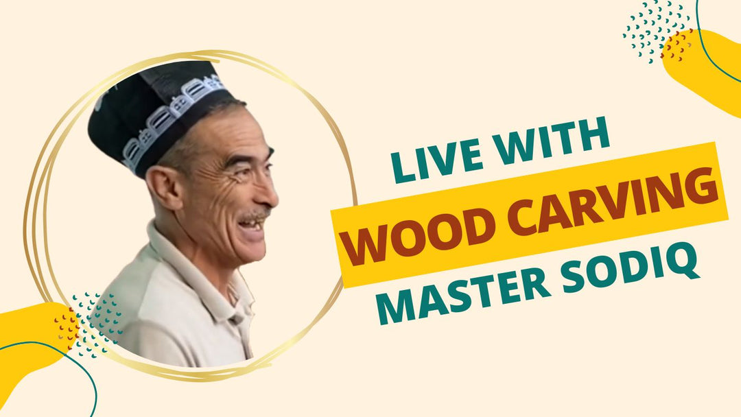 Live with Wood Carver Master Sodiq
