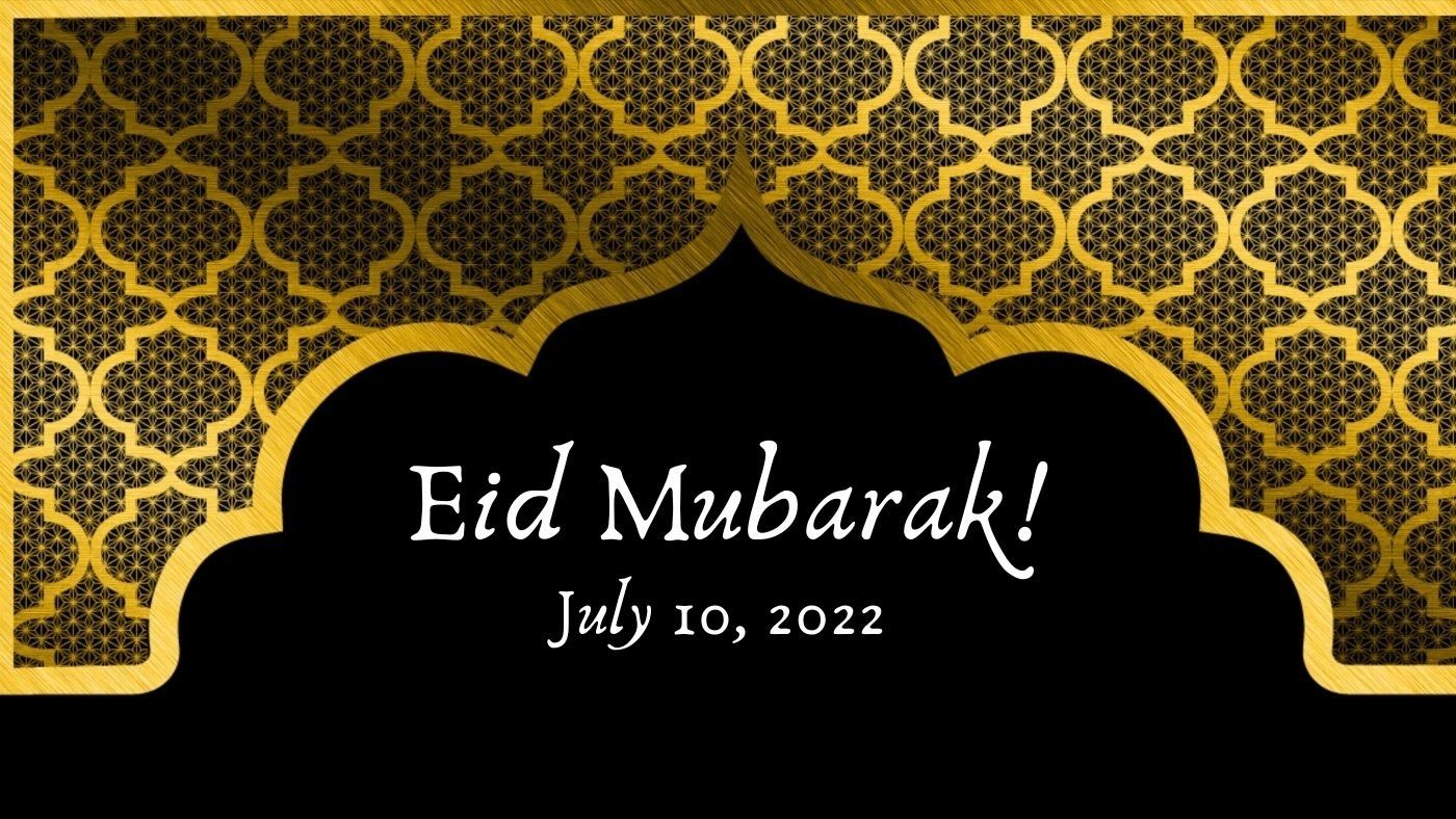 Eid Mubarak!