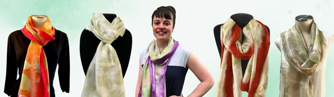 Kyrgyz Eco Printed Scarves