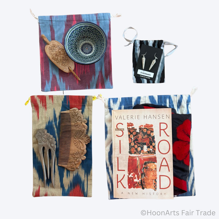 Assorted Gift Bags - Ikat Set