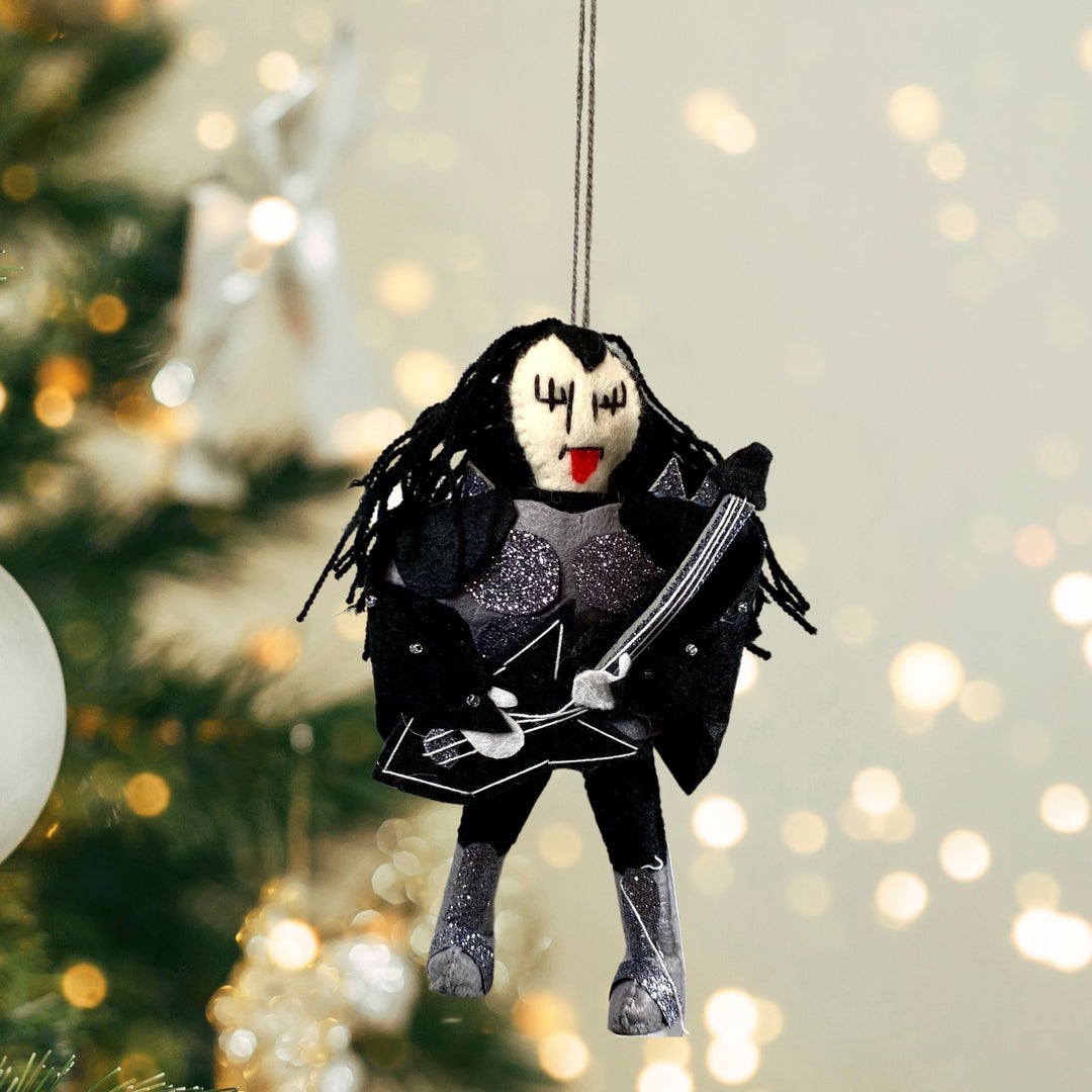 Gene Simmons Ornament Christmas Tree Background