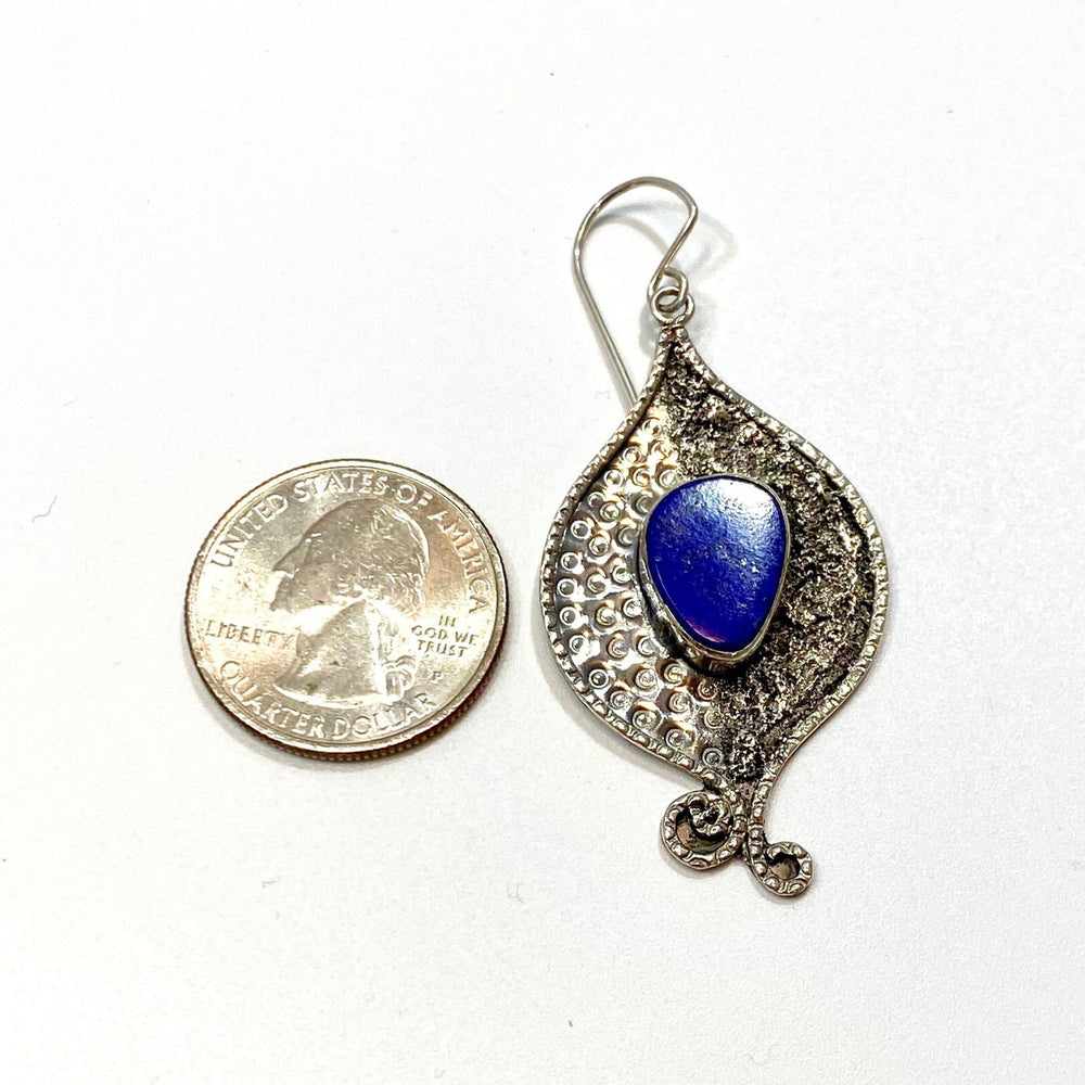 Parvina Earrings Showing Scale