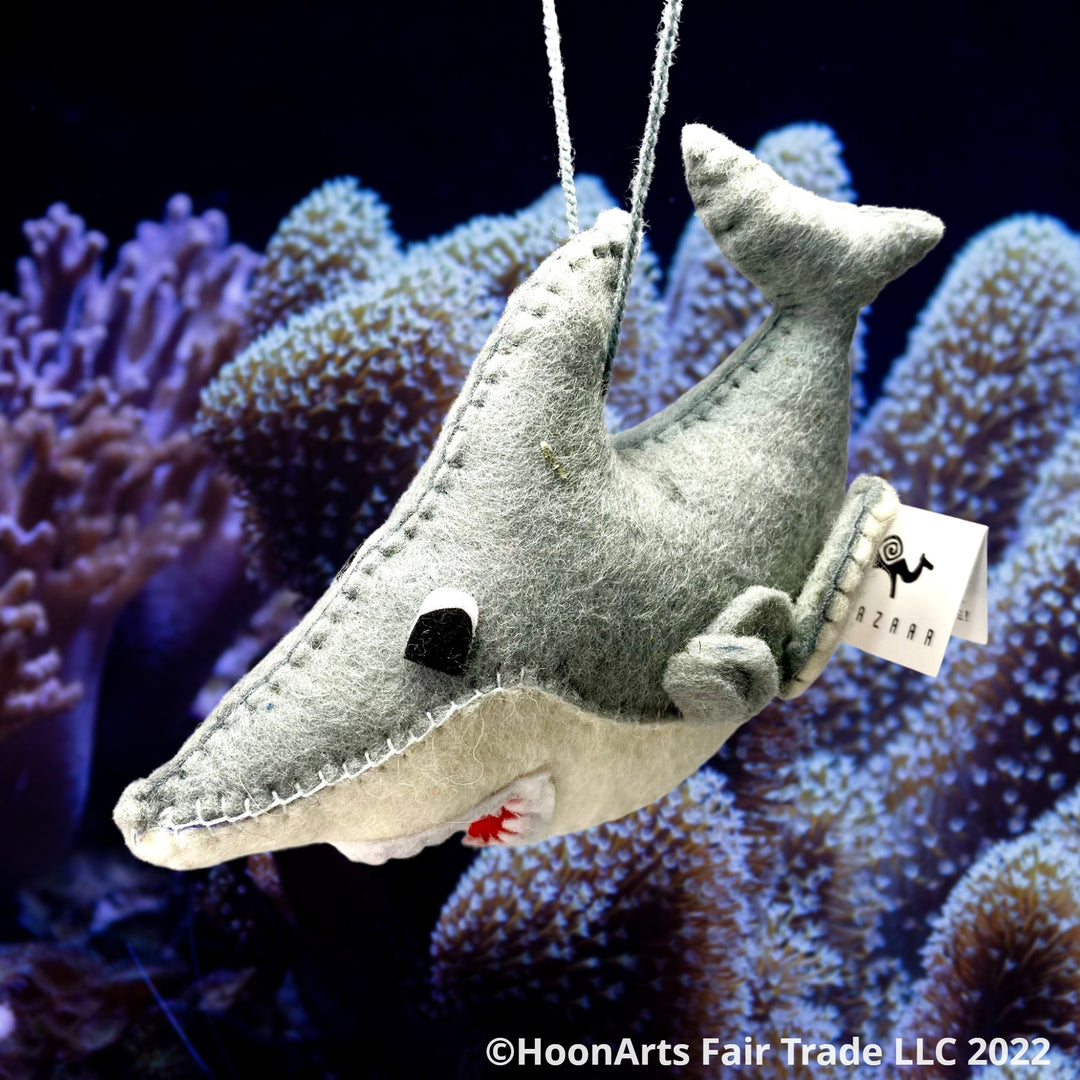Marine Felt Ornament by HoonArts Baby Shark