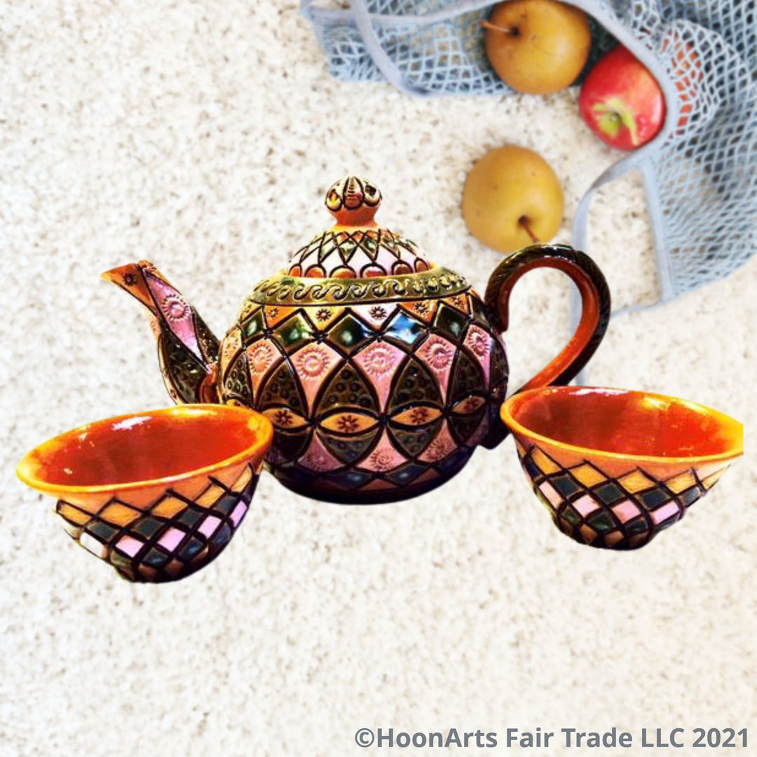 Ceramic Tea Cup (Small) - Fair Trade - HoonArts - 1