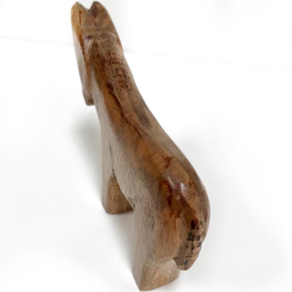 Hand carved donkey from Master Sodiq of Tajikistan