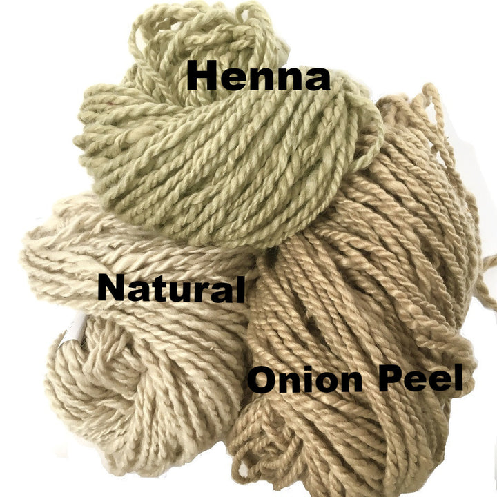 Hand Spun Mohair Yarn - Beige - HoonArts - 2