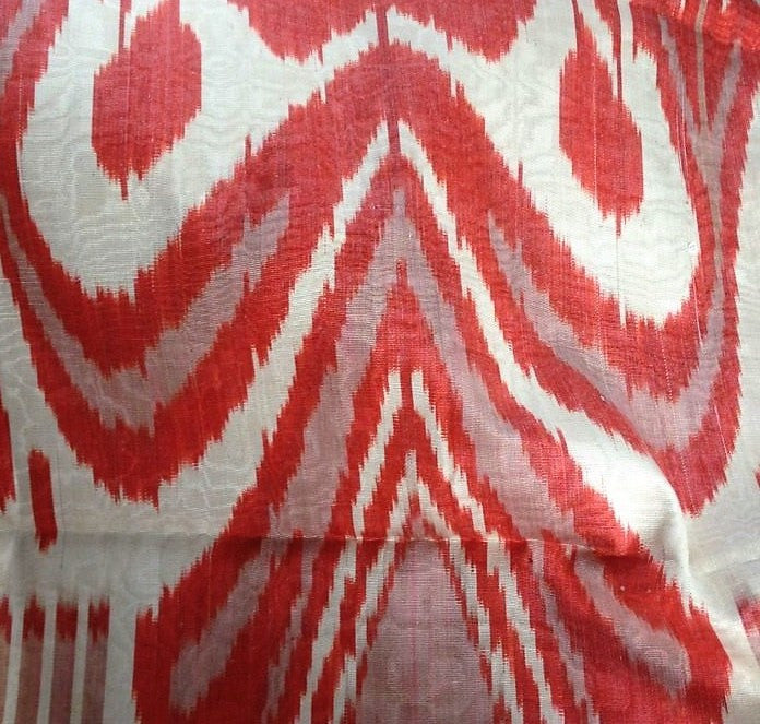 Anor (Pomegranate) Ikat Sham (21" X 26")