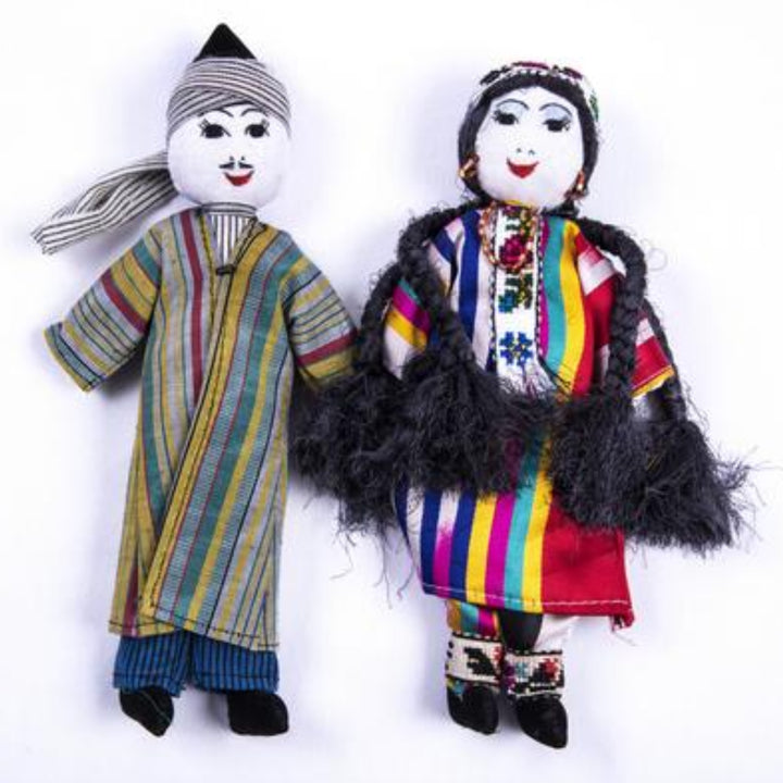 International Dolls in Traditional Tajik Dress - Fair Trade - HoonArts - 5