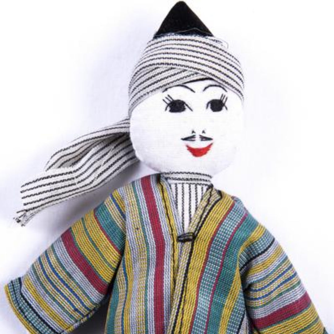 International Dolls in Traditional Tajik Dress - Fair Trade - HoonArts - 4
